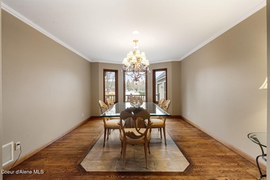 This well-maintained 6848 SF home in Sandpoint's premier on Sandpoint Elks Golf Course in Idaho - for sale on GolfHomes.com, golf home, golf lot