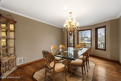 This well-maintained 6848 SF home in Sandpoint's premier on Sandpoint Elks Golf Course in Idaho - for sale on GolfHomes.com, golf home, golf lot