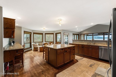 This well-maintained 6848 SF home in Sandpoint's premier on Sandpoint Elks Golf Course in Idaho - for sale on GolfHomes.com, golf home, golf lot