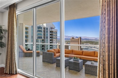 Stunning Residence on the 35th floor w Unrivaled Day & Night on Las Vegas Country Club in Nevada - for sale on GolfHomes.com, golf home, golf lot