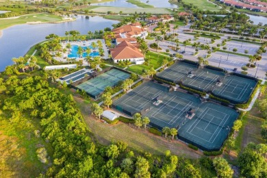 Situated on a premium water lot in the coveted golf community of on Sarasota National Golf Club in Florida - for sale on GolfHomes.com, golf home, golf lot