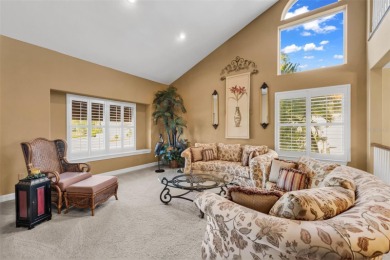Experience luxury living in this SPACIOUS TURN-KEY 3 bedroom, 3 on Twin Isles Country Club in Florida - for sale on GolfHomes.com, golf home, golf lot