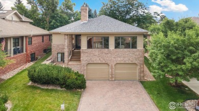 Luxurious brick ranch home with golf course and water views! on Fort Collins Country Club in Colorado - for sale on GolfHomes.com, golf home, golf lot