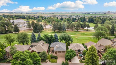 Luxurious brick ranch home with golf course and water views! on Fort Collins Country Club in Colorado - for sale on GolfHomes.com, golf home, golf lot