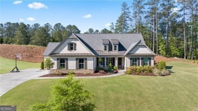 Welcome home to this beautifully crafted easy living ranch home on The Governors Towne Club in Georgia - for sale on GolfHomes.com, golf home, golf lot