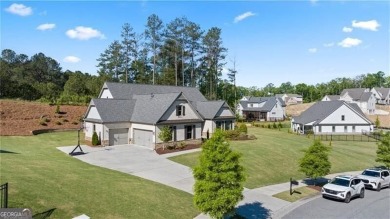 Welcome home to this beautifully crafted easy living ranch home on The Governors Towne Club in Georgia - for sale on GolfHomes.com, golf home, golf lot