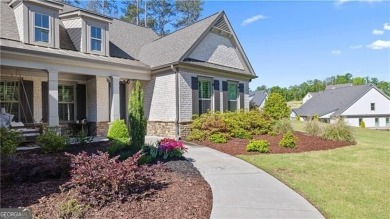 Welcome home to this beautifully crafted easy living ranch home on The Governors Towne Club in Georgia - for sale on GolfHomes.com, golf home, golf lot