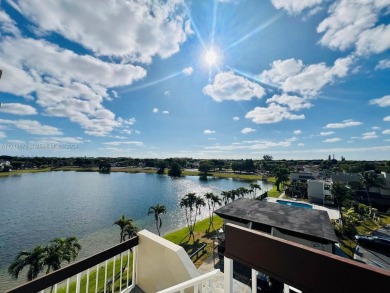 Rarely available 2 Bedroom/2 Bath, lake view Penthouse unit in on Fontainebleau Golf Course in Florida - for sale on GolfHomes.com, golf home, golf lot