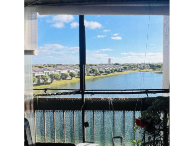 Rarely available 2 Bedroom/2 Bath, lake view Penthouse unit in on Fontainebleau Golf Course in Florida - for sale on GolfHomes.com, golf home, golf lot