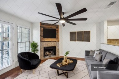 This spacious 2 bedroom, 2 bath condo with an open-concept on Royal Oaks Country Club in Texas - for sale on GolfHomes.com, golf home, golf lot