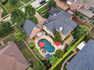 WOW-WORTHY EXECUTIVE HOME with 4-Car Garage, Saltwater Pool  Spa on Sky Creek Ranch Golf Club in Texas - for sale on GolfHomes.com, golf home, golf lot