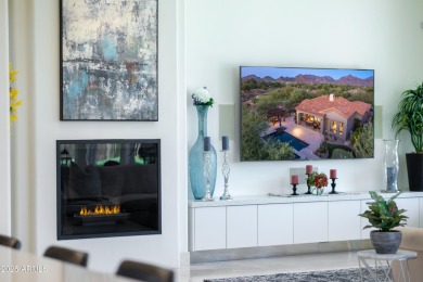 Discover this stunning contemporary 4-bedroom, 3.5-bath home on on Talon at Grayhawk Golf Course in Arizona - for sale on GolfHomes.com, golf home, golf lot