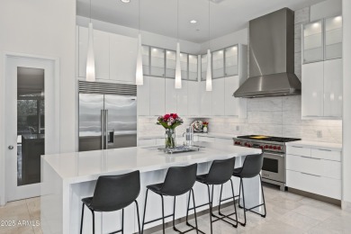 Discover this stunning contemporary 4-bedroom, 3.5-bath home on on Talon at Grayhawk Golf Course in Arizona - for sale on GolfHomes.com, golf home, golf lot