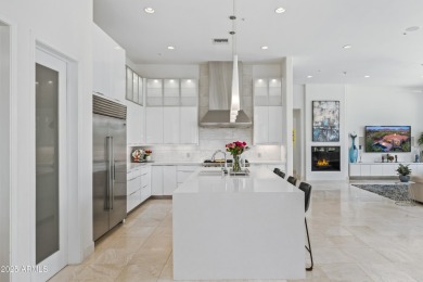 Discover this stunning contemporary 4-bedroom, 3.5-bath home on on Talon at Grayhawk Golf Course in Arizona - for sale on GolfHomes.com, golf home, golf lot