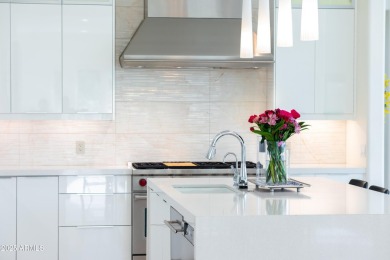 Discover this stunning contemporary 4-bedroom, 3.5-bath home on on Talon at Grayhawk Golf Course in Arizona - for sale on GolfHomes.com, golf home, golf lot