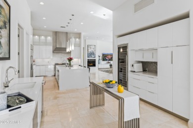 Discover this stunning contemporary 4-bedroom, 3.5-bath home on on Talon at Grayhawk Golf Course in Arizona - for sale on GolfHomes.com, golf home, golf lot