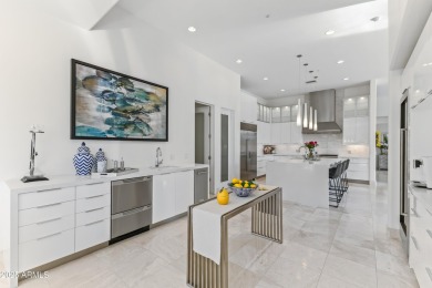 Discover this stunning contemporary 4-bedroom, 3.5-bath home on on Talon at Grayhawk Golf Course in Arizona - for sale on GolfHomes.com, golf home, golf lot