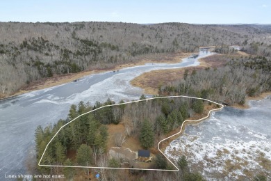 At the end of a secluded road, tucked on 7.16 acres, this on The Meadows Golf Club in Maine - for sale on GolfHomes.com, golf home, golf lot