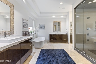Discover this stunning contemporary 4-bedroom, 3.5-bath home on on Talon at Grayhawk Golf Course in Arizona - for sale on GolfHomes.com, golf home, golf lot
