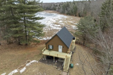 At the end of a secluded road, tucked on 7.16 acres, this on The Meadows Golf Club in Maine - for sale on GolfHomes.com, golf home, golf lot