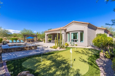 Discover this stunning contemporary 4-bedroom, 3.5-bath home on on Talon at Grayhawk Golf Course in Arizona - for sale on GolfHomes.com, golf home, golf lot