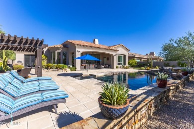 Discover this stunning contemporary 4-bedroom, 3.5-bath home on on Talon at Grayhawk Golf Course in Arizona - for sale on GolfHomes.com, golf home, golf lot