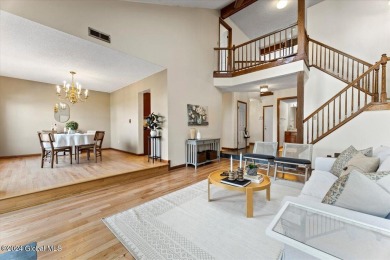 Beautiful two-story townhouse with views of the 5th hole of the on Albany Country Club in New York - for sale on GolfHomes.com, golf home, golf lot