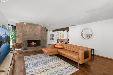 This unique custom mid-mod styled one level home backs to the on Rock Creek Country Club in Oregon - for sale on GolfHomes.com, golf home, golf lot