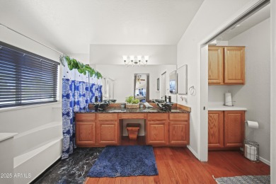 Welcome to this beautifully maintained 3-bedroom, 2.5-bath home on Palm Valley Golf Club  in Arizona - for sale on GolfHomes.com, golf home, golf lot