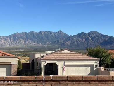 From high on the hill you have a panoramic view of the Santa on San Ignacio Golf Club in Arizona - for sale on GolfHomes.com, golf home, golf lot