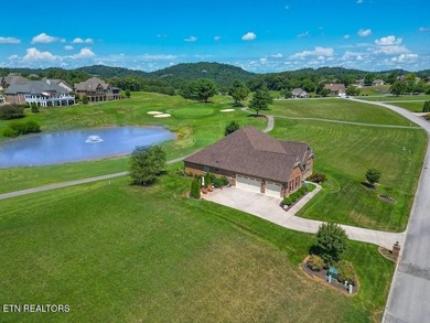Golf Course Home on Pond with Lake & Mountain Views in Gated on Rarity Bay Country Club - Loudon in Tennessee - for sale on GolfHomes.com, golf home, golf lot