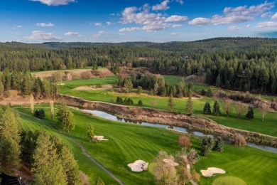 Gorgeous view and sunset overlooking Latah Creek Golf Course and on Hangman Valley Golf Course in Washington - for sale on GolfHomes.com, golf home, golf lot