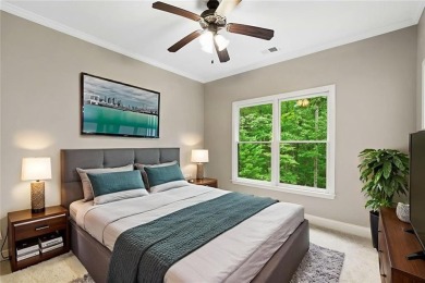 Freshly painted interior and brand-new carpet throughout! Escape on The Highlands Course at Lake Arrowhead in Georgia - for sale on GolfHomes.com, golf home, golf lot