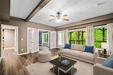 Freshly painted interior and brand-new carpet throughout! Escape on The Highlands Course at Lake Arrowhead in Georgia - for sale on GolfHomes.com, golf home, golf lot