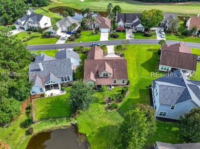 Built in 2016, this beautifully maintained Island West home on Island West Golf Club in South Carolina - for sale on GolfHomes.com, golf home, golf lot