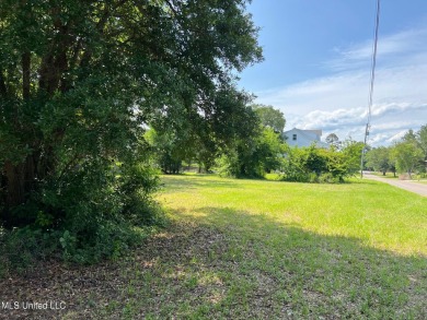 Look down Magnolia to the Gulf.  Property is only one block from on Pass Christian Isles Golf Club in Mississippi - for sale on GolfHomes.com, golf home, golf lot