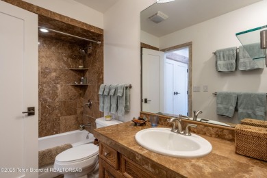Experience refined mountain living in this beautifully remodeled on Jackson Hole Golf and Tennis Club in Wyoming - for sale on GolfHomes.com, golf home, golf lot