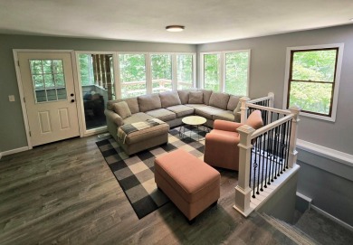 Beautifully updated 3 bed/3 bath cabin in Hide-A-Way Hills on Hide-A-Way Hills Golf Club in Ohio - for sale on GolfHomes.com, golf home, golf lot