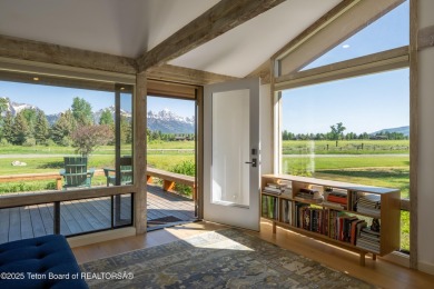 Experience refined mountain living in this beautifully remodeled on Jackson Hole Golf and Tennis Club in Wyoming - for sale on GolfHomes.com, golf home, golf lot