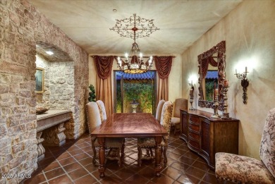 Experience luxury and ease in this rare semi-custom villa on Superstition Mountain Club - Lost Gold in Arizona - for sale on GolfHomes.com, golf home, golf lot