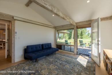 Experience refined mountain living in this beautifully remodeled on Jackson Hole Golf and Tennis Club in Wyoming - for sale on GolfHomes.com, golf home, golf lot