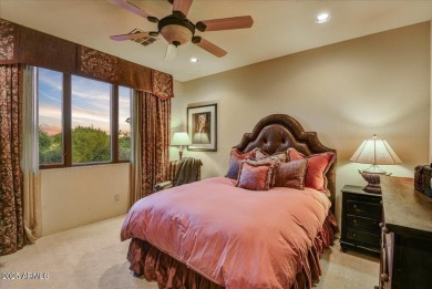 Experience luxury and ease in this rare semi-custom villa on Superstition Mountain Club - Lost Gold in Arizona - for sale on GolfHomes.com, golf home, golf lot