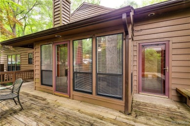 Welcome to your private two bedroom, two bath contemporary oasis on Brandermill Country Club in Virginia - for sale on GolfHomes.com, golf home, golf lot
