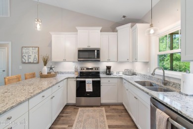 Welcome to 109 SW 17th Street, a beautiful home on pilings with on Founders Club At St. James Plantation in North Carolina - for sale on GolfHomes.com, golf home, golf lot