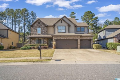 This gorgeous brick, stone and hardiplank home is located in the on Timberline Golf Club in Alabama - for sale on GolfHomes.com, golf home, golf lot
