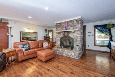 Tucked away on 1.14 acre lot, this ranch-style mountain home on Bent Tree Golf Course in Georgia - for sale on GolfHomes.com, golf home, golf lot