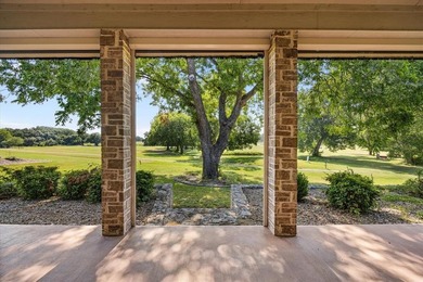 Inspiring elegance and golf course views combine in this move-in on Granbury Country Club in Texas - for sale on GolfHomes.com, golf home, golf lot