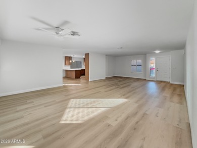 Completely remodeled in 2025 with a brand-new interior, this on Fountain of the Sun Country Club in Arizona - for sale on GolfHomes.com, golf home, golf lot