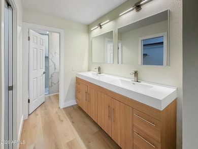 Completely remodeled in 2025 with a brand-new interior, this on Fountain of the Sun Country Club in Arizona - for sale on GolfHomes.com, golf home, golf lot