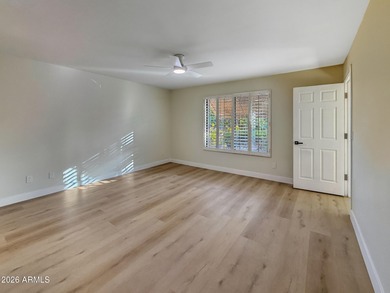 Completely remodeled in 2025 with a brand-new interior, this on Fountain of the Sun Country Club in Arizona - for sale on GolfHomes.com, golf home, golf lot